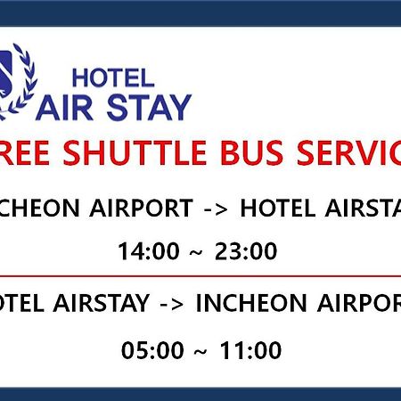 Incheon Airporthotel Airstay Buitenkant foto
