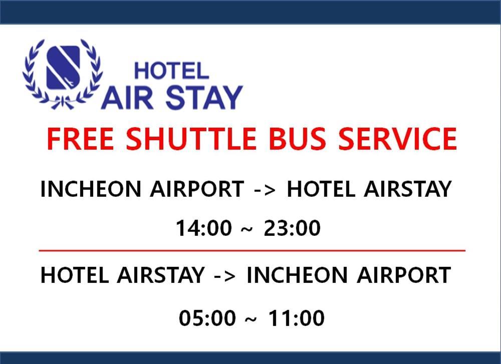 Incheon Airporthotel Airstay Buitenkant foto